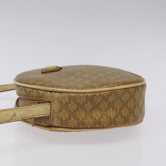 CELINE Macadam Canvas Shoulder Bag Brown - Picture 5 of 12